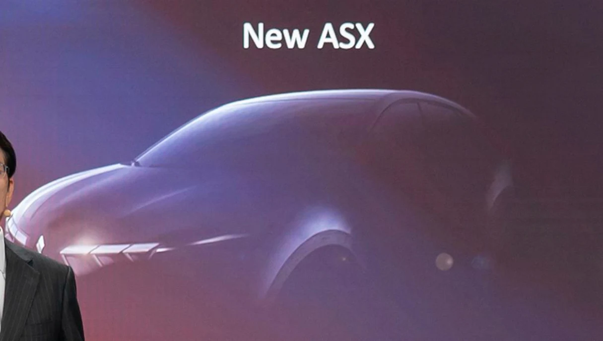 The next-gen ASX hasn't been revealed, but Mitsubishi teased the SUV in January.