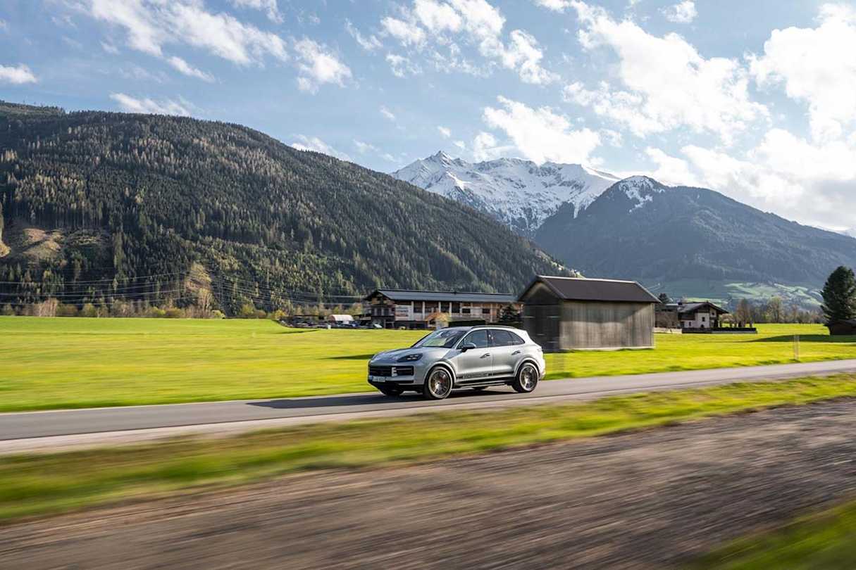 The growl of the V8 is a pleasure, but it’s somewhat muted in the quiet cabin. (S SUV pictured)