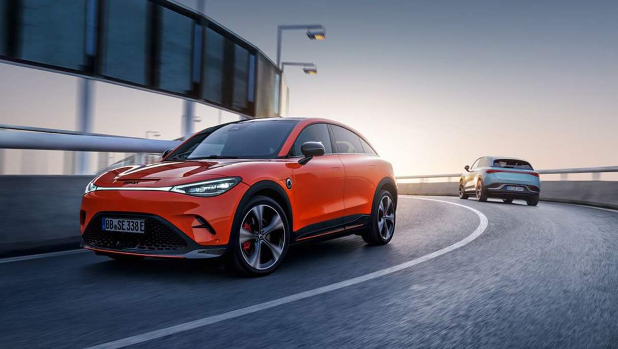 The Smart #3 follows the #1 as a venture between Mercedes-Benz and Geely.