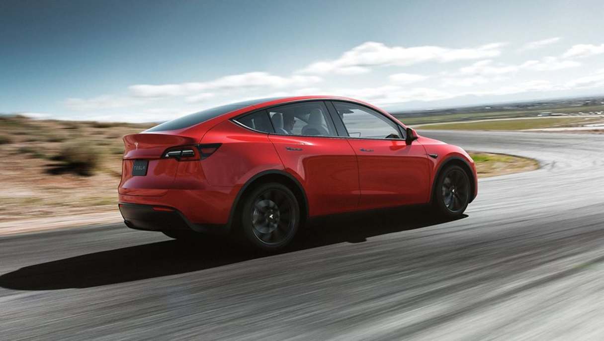 The torque of a motor in an EV produces its maximum torque from zero revs.