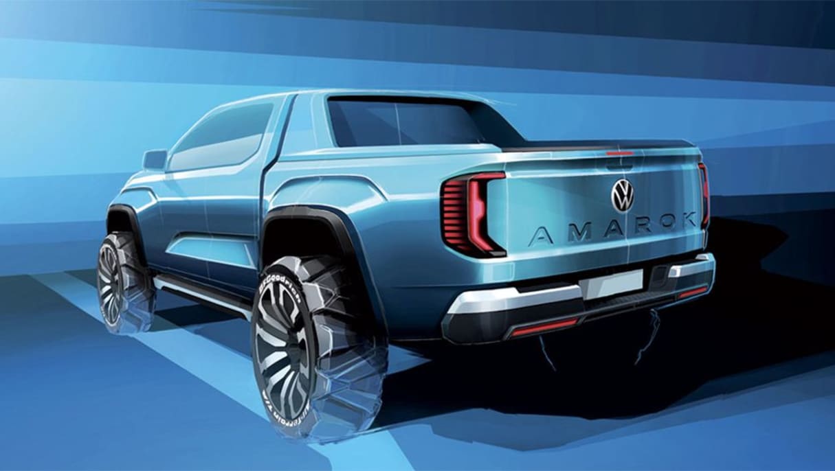 Sketches for the next Amarok began back in 2018.