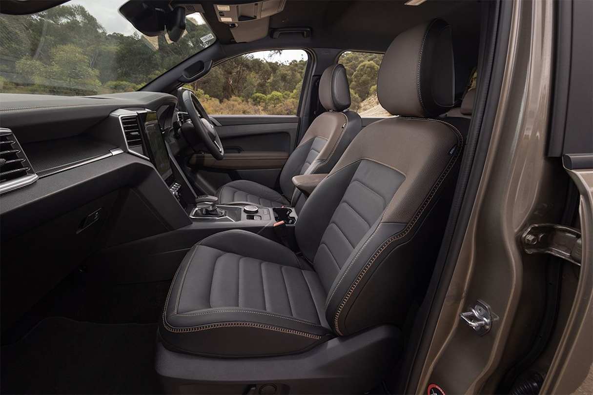 The Amarok has a premium interior. (PanAmericana variant pictured)