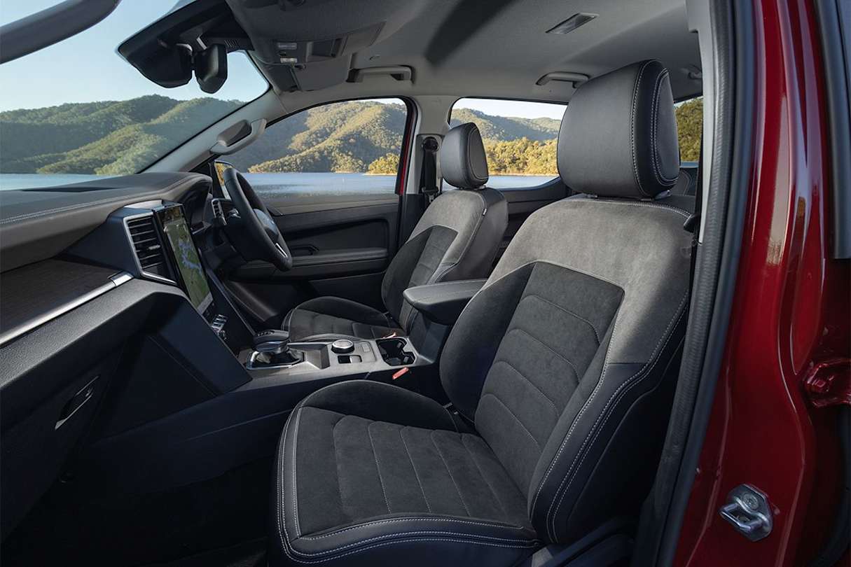 The Amarok’s growth spurt results in a roomier interior. (Style variant pictured)
