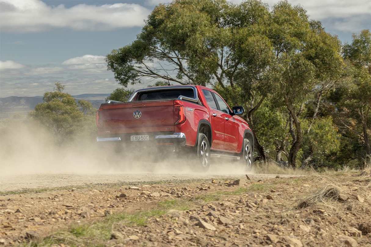 The Amarok never feels like a truck. (Style variant pictured)