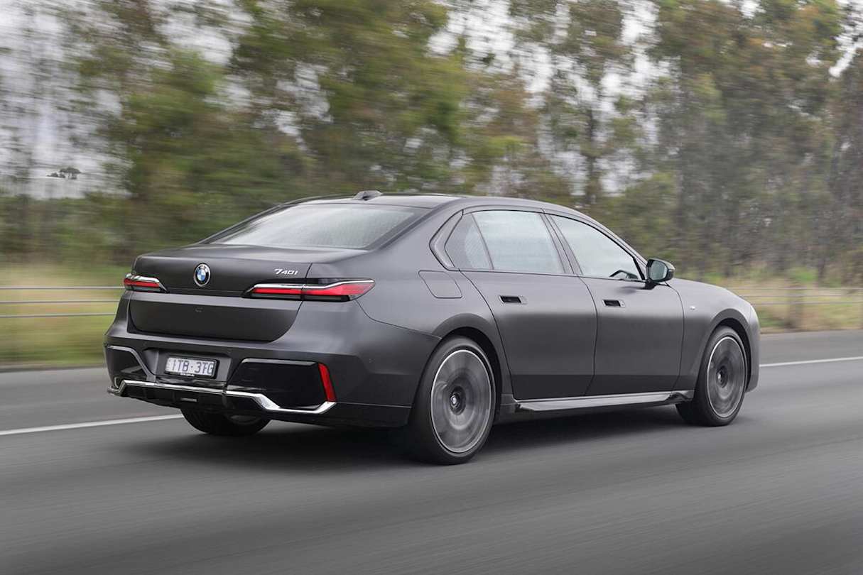 The BMW 7 Series is rather refined from the driver’s seat. (740i variant pictured)