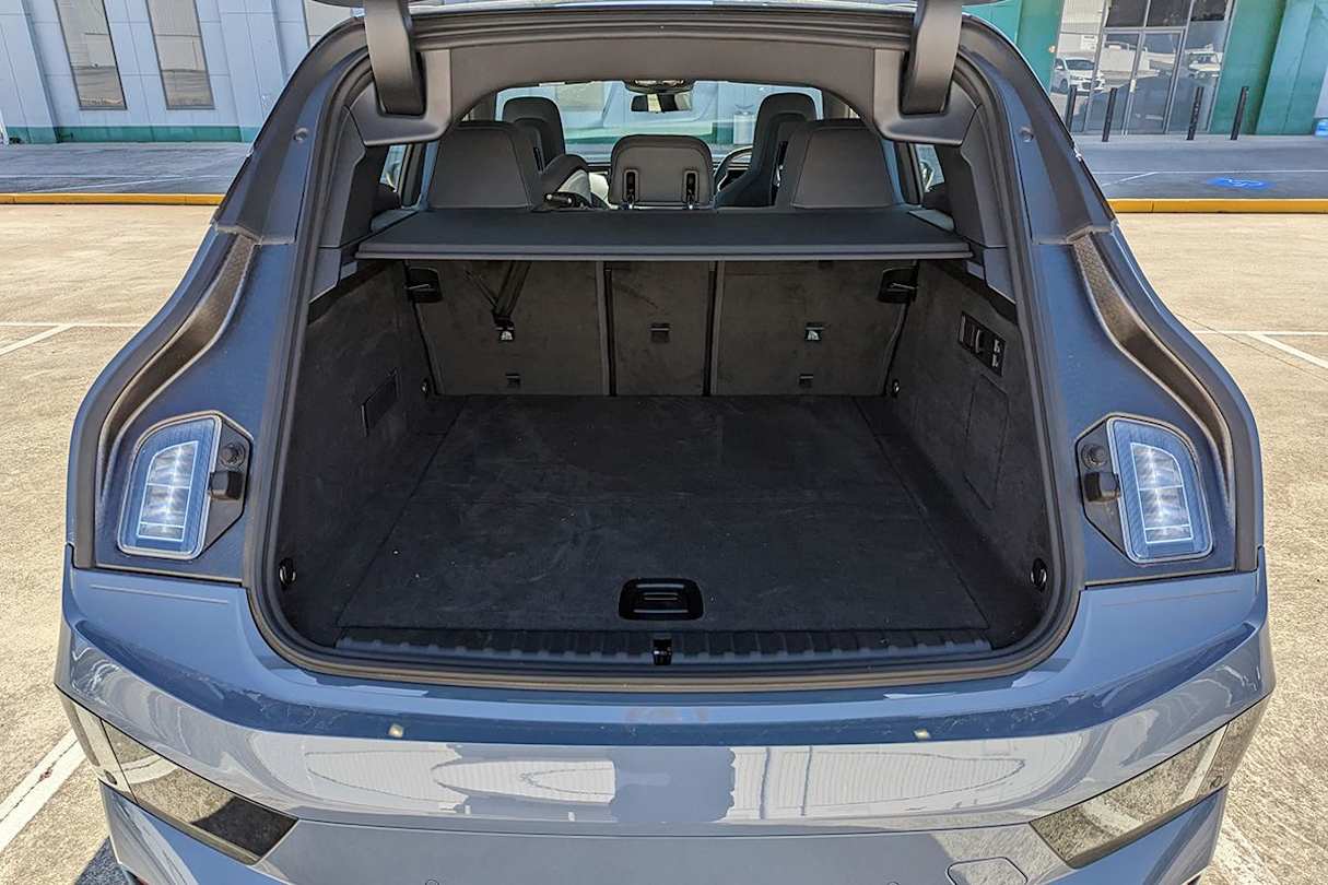 Boot space is rated at 500 litres. (image credit: Tung Nguyen)