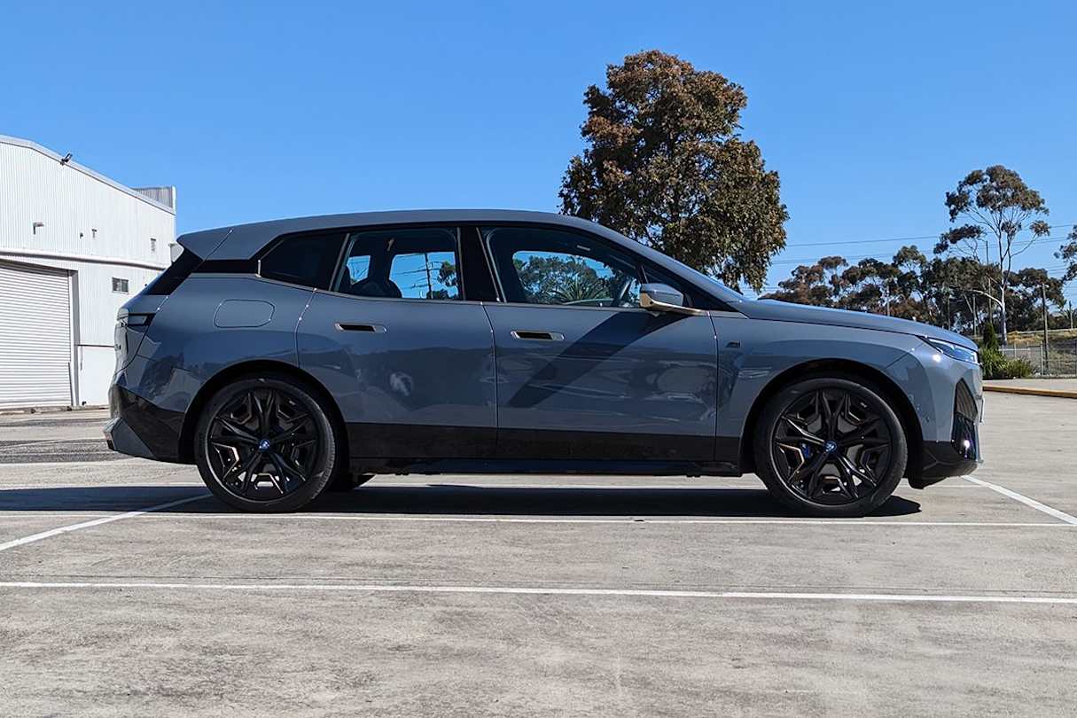 The iX measures in at nearly five metres long. (image credit: Tung Nguyen)