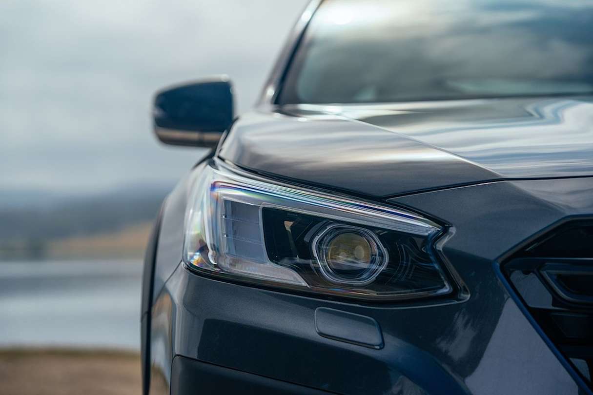 All Outbacks come standard with LED headlights. (Sport variant pictured)