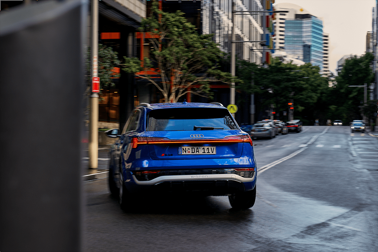 The SQ8 e-tron's ride never falls beyond plush