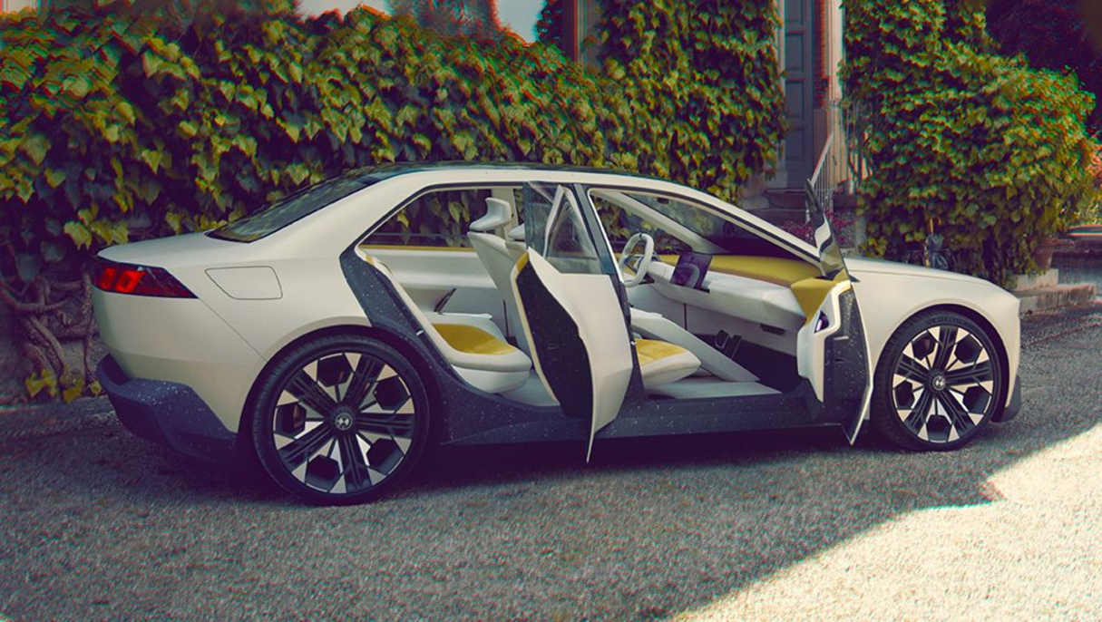 The Neue Klasse Vision is similar in size and shape to the 3 Series.