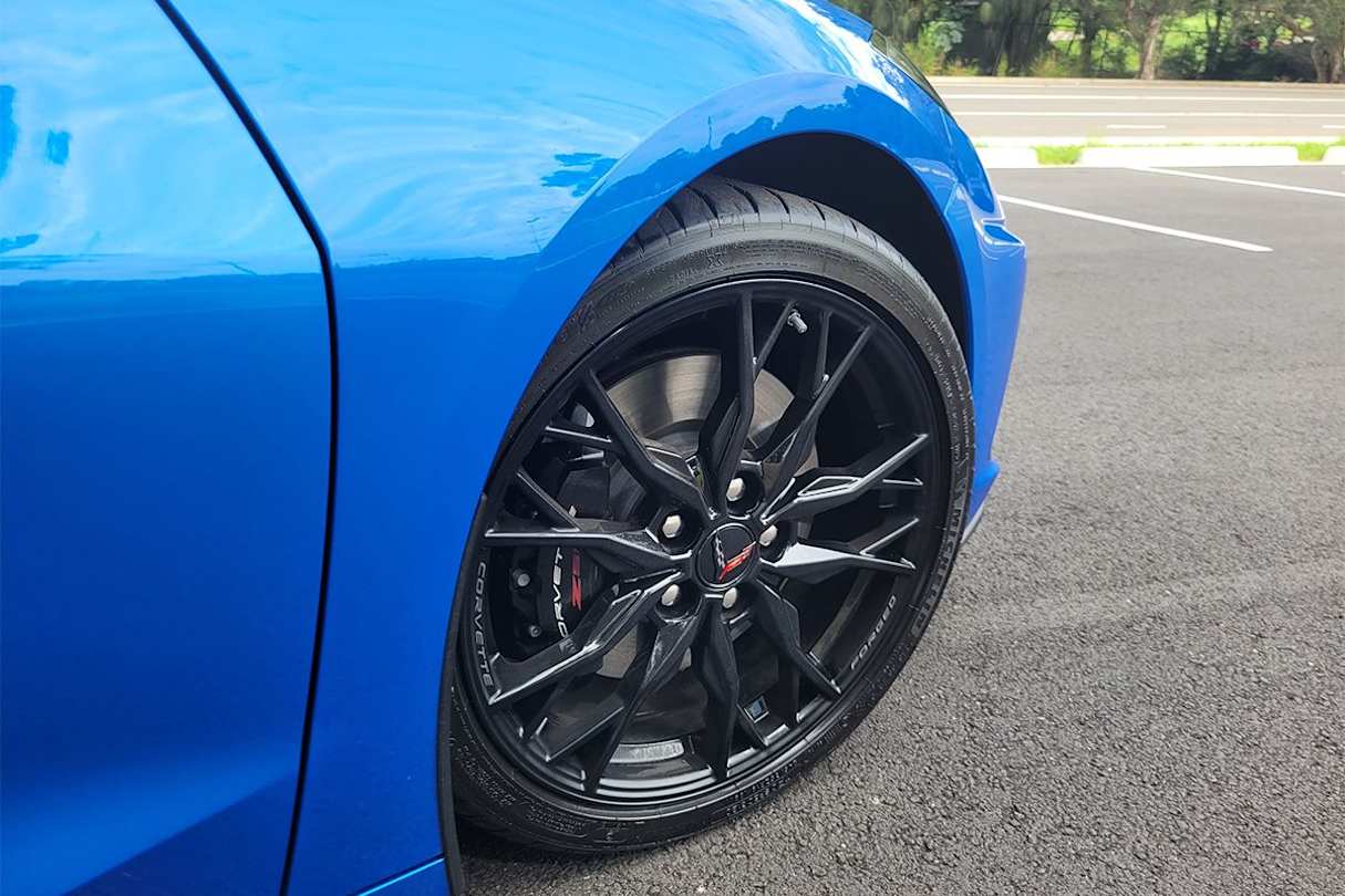 There are some newsworthy changes for the MY24 Corvette, including a new alloy wheel design.