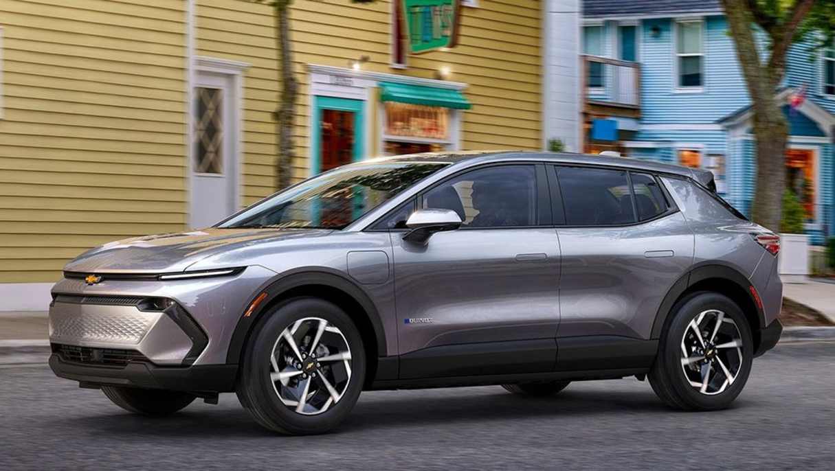 The Equinox can be had with vehicle-to-load appliance charging, amongst other useful features.