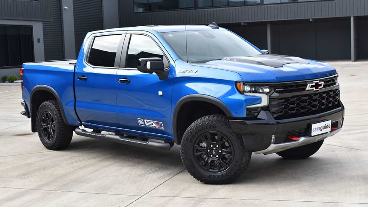 If you like the Robo-Cop meets farm crop look (Robo Crop?) then the Silverado has it.