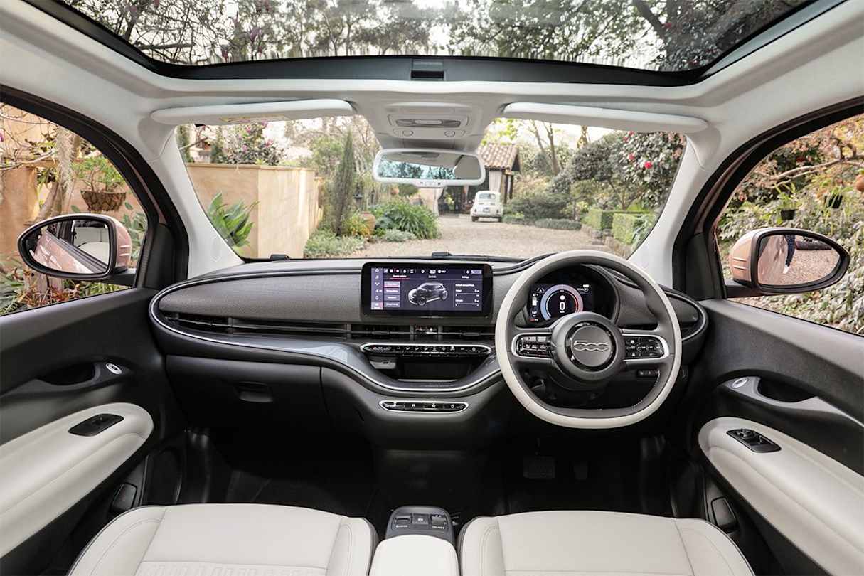 There’s heated seats for the first time ever, for example, and there’s 10.25-inch central screen with Apple CarPlay and Android Auto, and wireless charging.