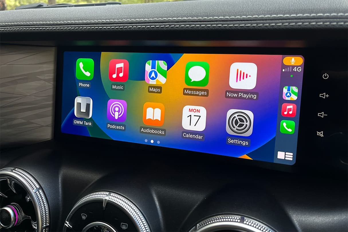 Standard features include a 12.3-inch touchscreen multimedia system (with Apple CarPlay and Android Auto). (Image: Glen Sullivan)