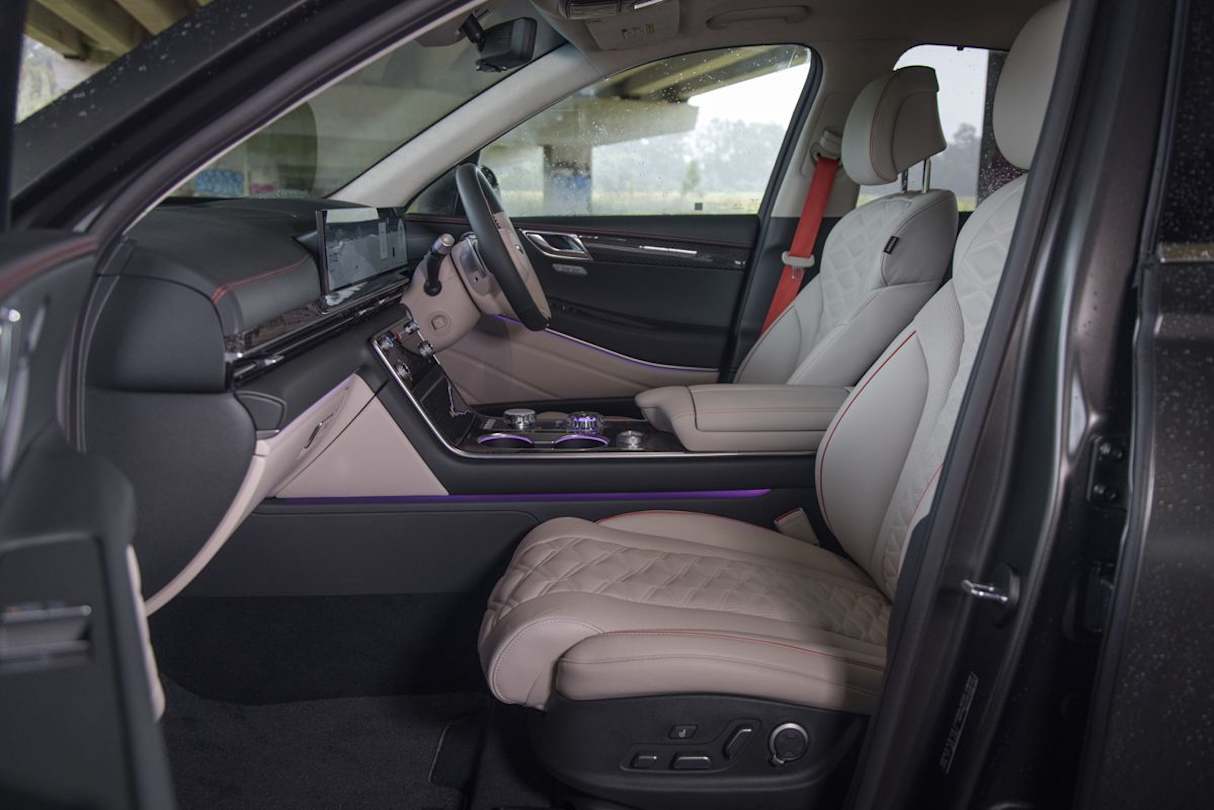 The cabin feels almost cavernous (Image: Glen Sullivan)