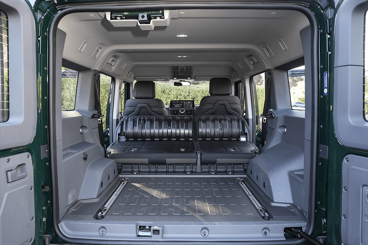 With cargo barriers and a hose-out interior it’s designed to be the workhorse option.