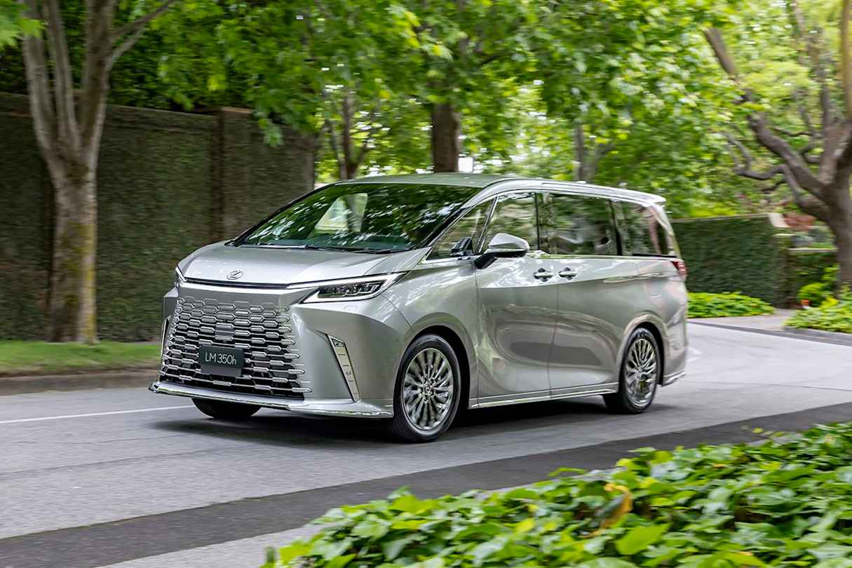 The Lexus LM feels smaller on the road than its ample dimensions would otherwise suggest.