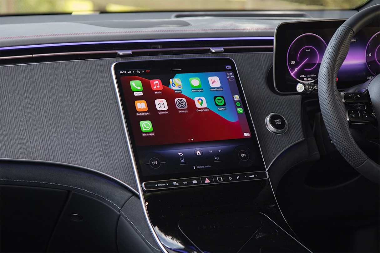 Features a 12.8-inch touchscreen multimedia system. (Image: Glen Sullivan)