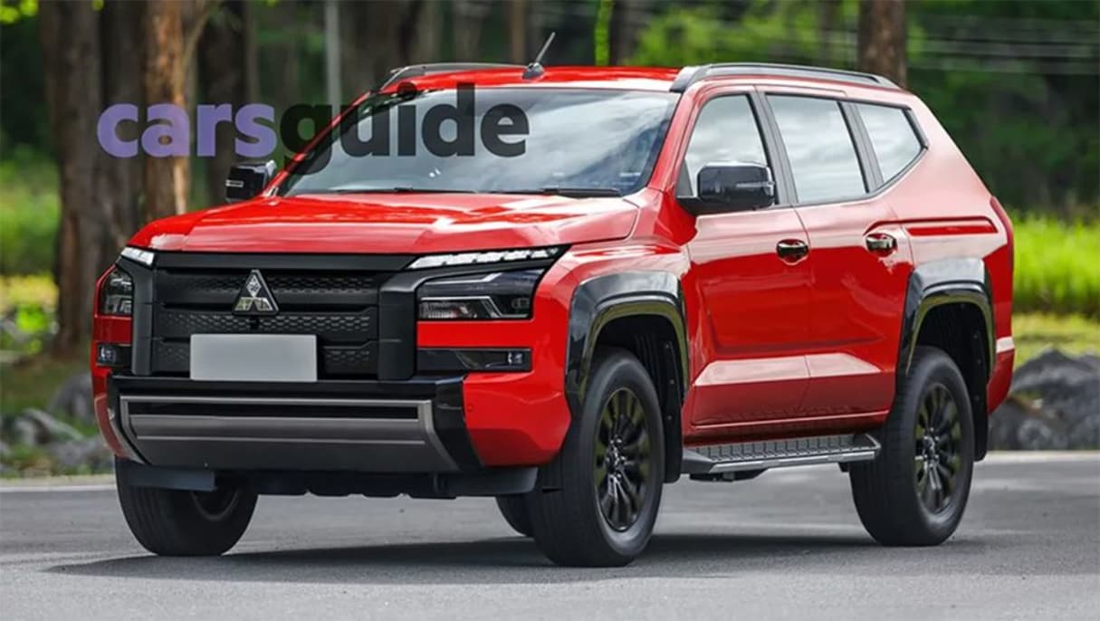 Arriving in February will be the next-gen version of the Pajero Sport SUV version. (Image: Thanos Pappas)