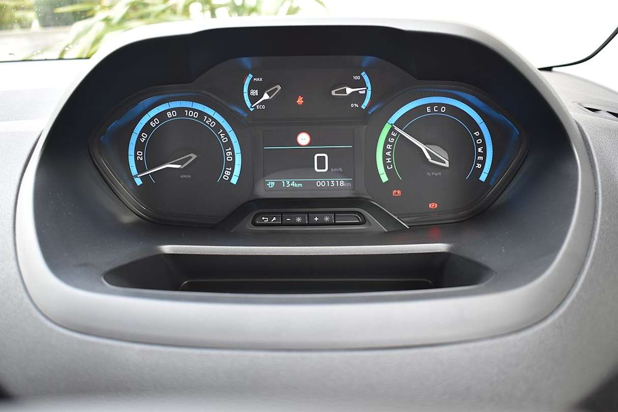 Peugeot claims an official WLTP driving range of 258km. (Image: Mark Oastler)