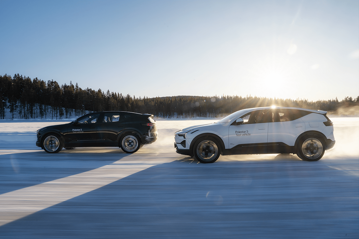 The Polestar 3 features a very clever 'Torque Vectoring Dual Clutch' system.