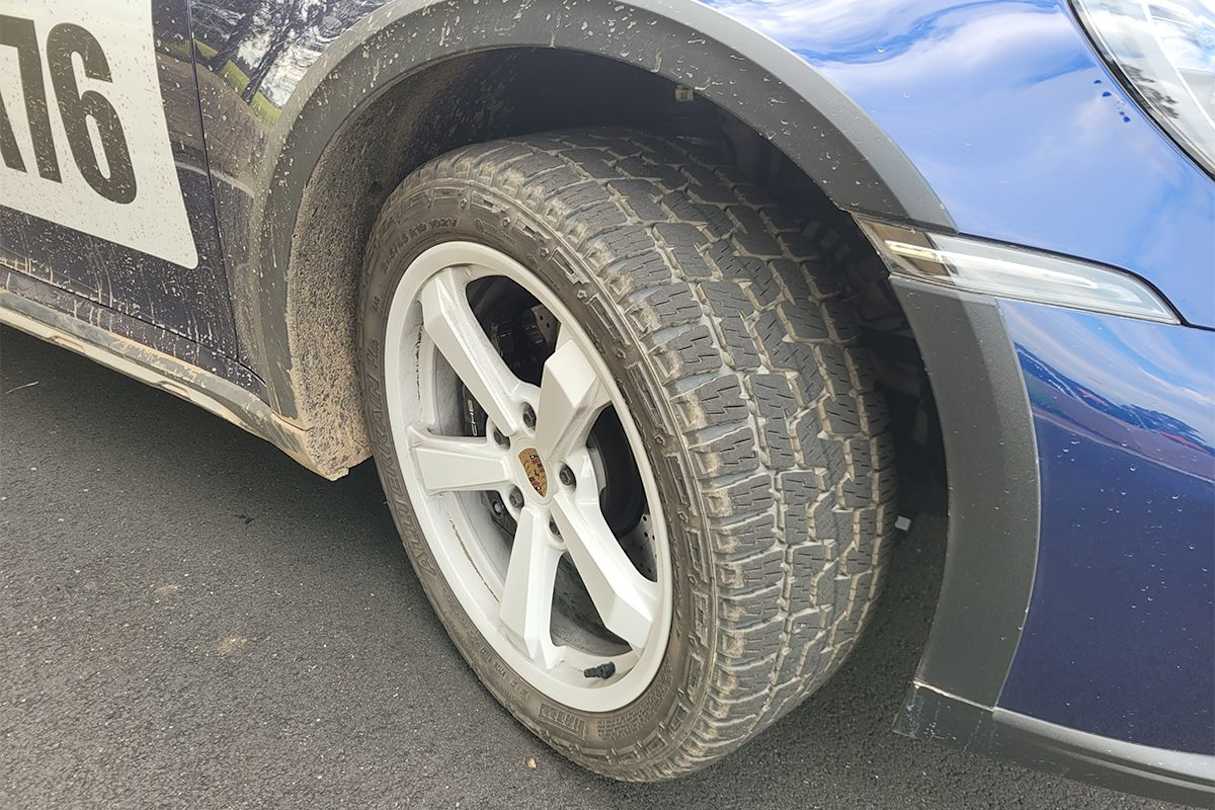 The tyres have some strong off-road credentials.