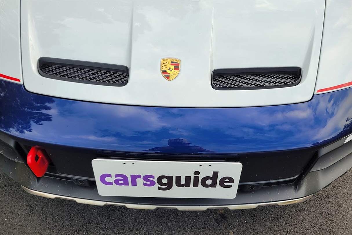 The 911 Dakar is based on the Carrera 4 GTS Coupe.