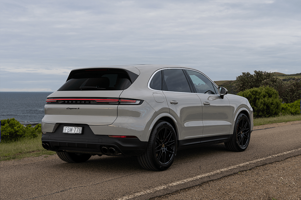 The new V8-powered Cayenne S is rated at 12.3L/100km.