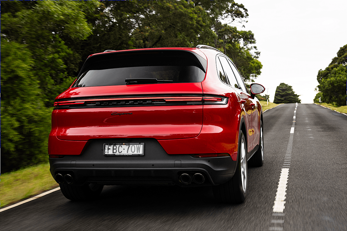 Even the ‘entry-level’ Cayenne offers a sporty drive. (Base grade pictured)