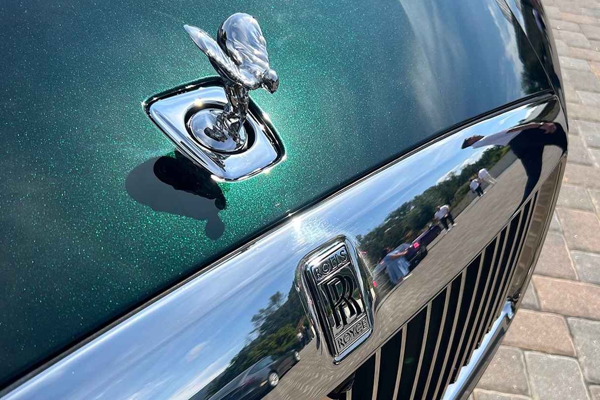 Rolls spent more than 800 hours in a wind tunnel working on making the Spirt of Ecstasy hood ornament as aerodynamic as possible. (Image: Stephen Corby)