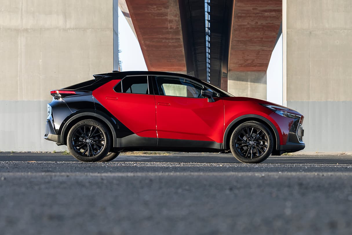 The C-HR has a drag coefficient of just 0.318Cd. (GR Sport variant pictured)