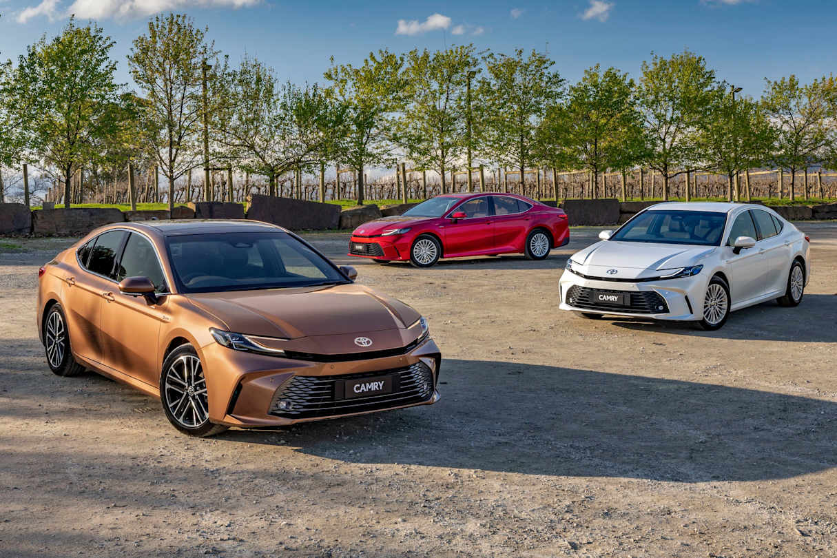 2025 Toyota Camry range
