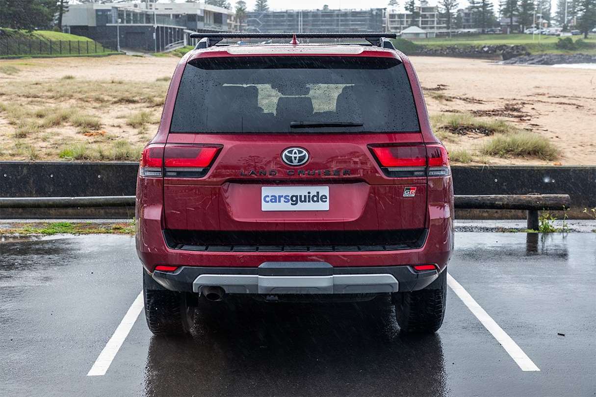 The GR Sport is very nimble to manoeuvre with a small 11.8m turning circle. (Image: Brett Sullivan)