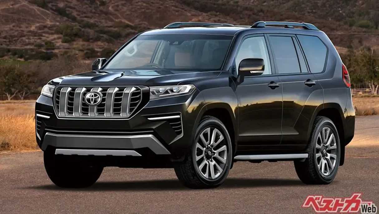 The world’s auto media seems united in the belief that the new Prado will adopt a tougher, more American-themed design language. (image: Best Car)
