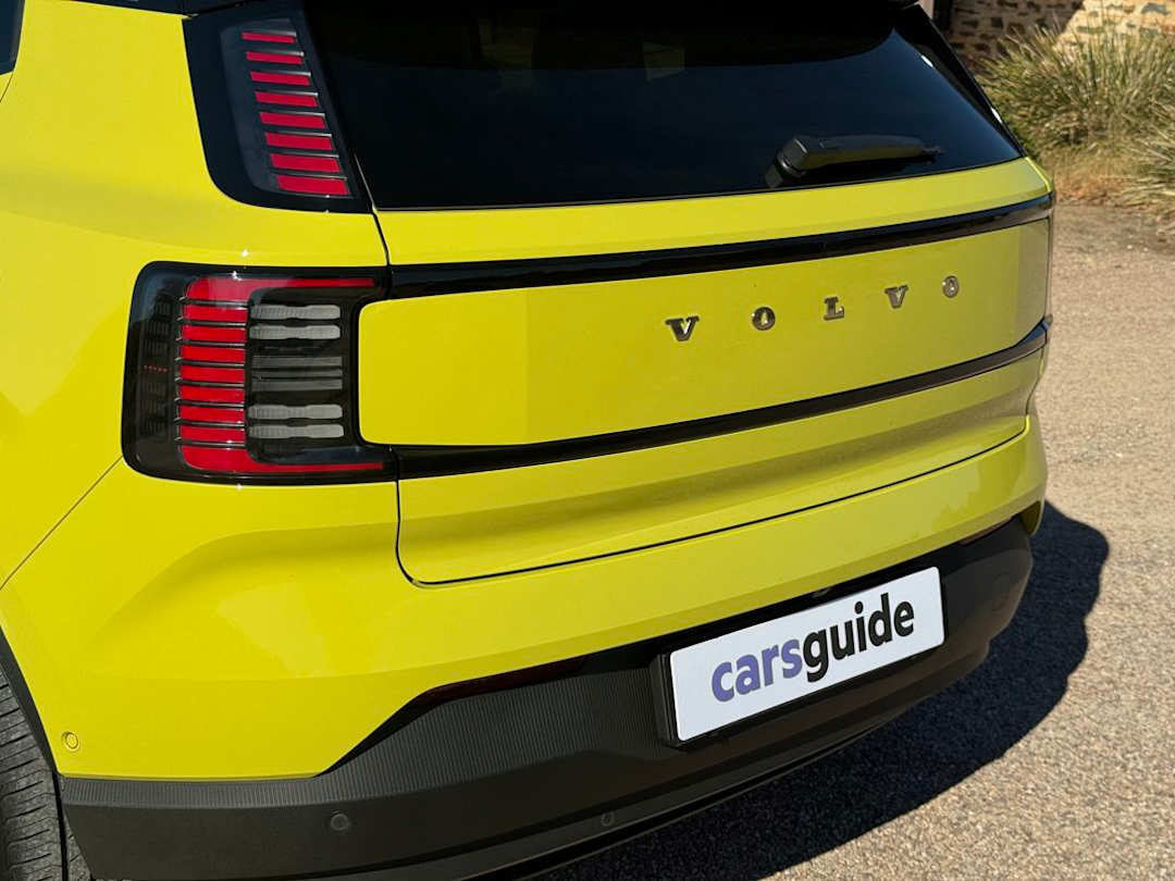 The single motor EX30 will sprint from 0-100km/h in 5.3 seconds. (Image: James Cleary)