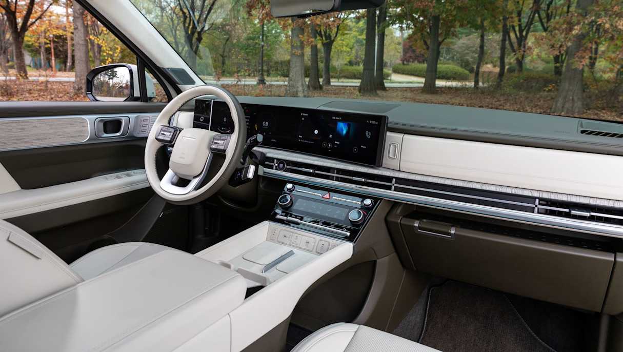 The interior has a more premium look.