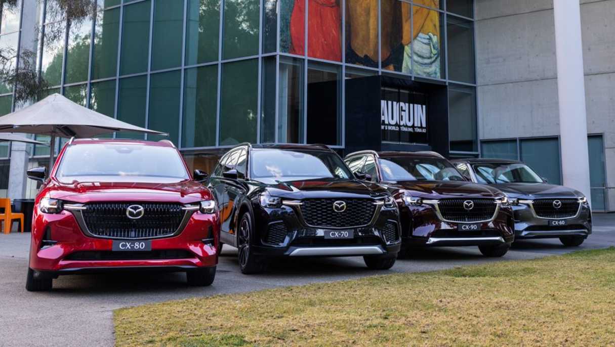 2024 Mazda Large Product Group line-up