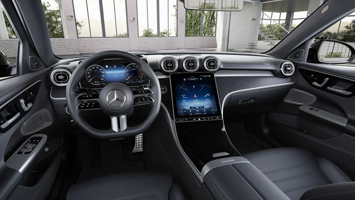 The C200 Night Edition scores an uprated 15-speaker Burmester sound system and heated seats.