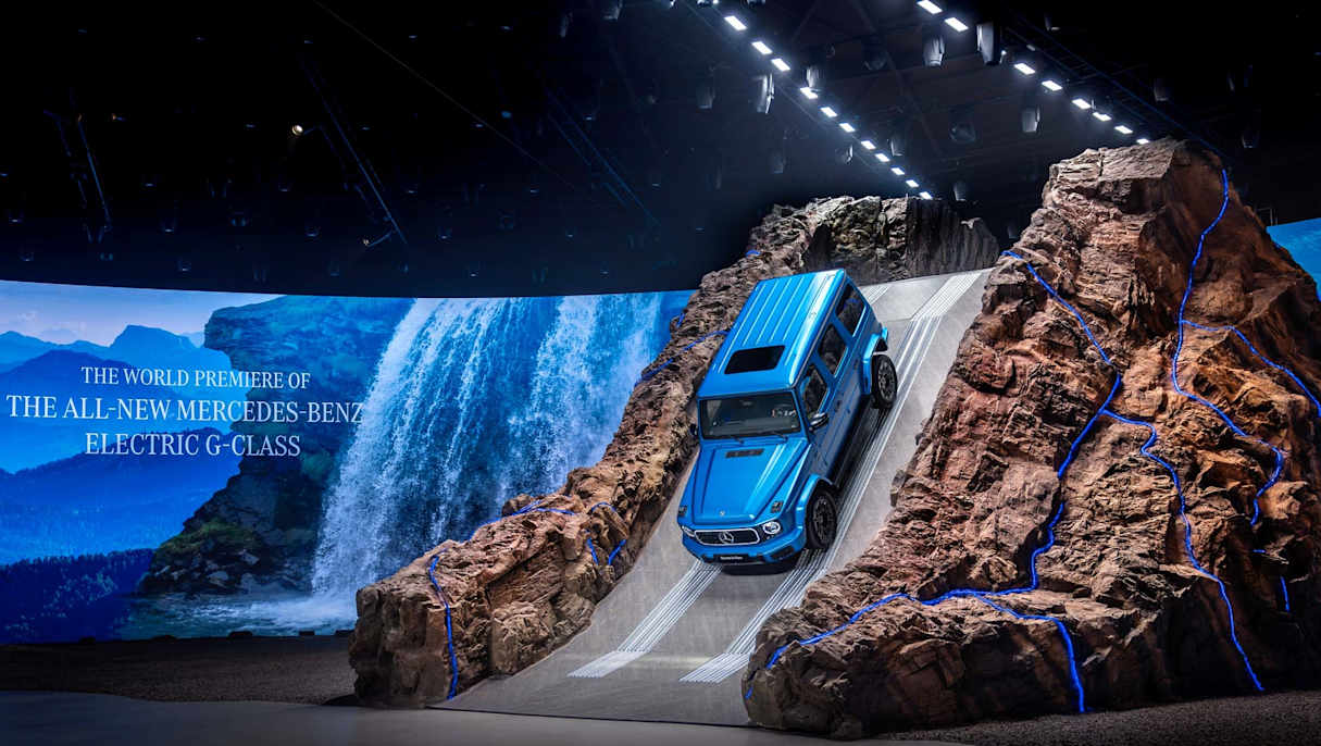 Going electric doesn't appear to have hurt the capabilities of the new G-Class.