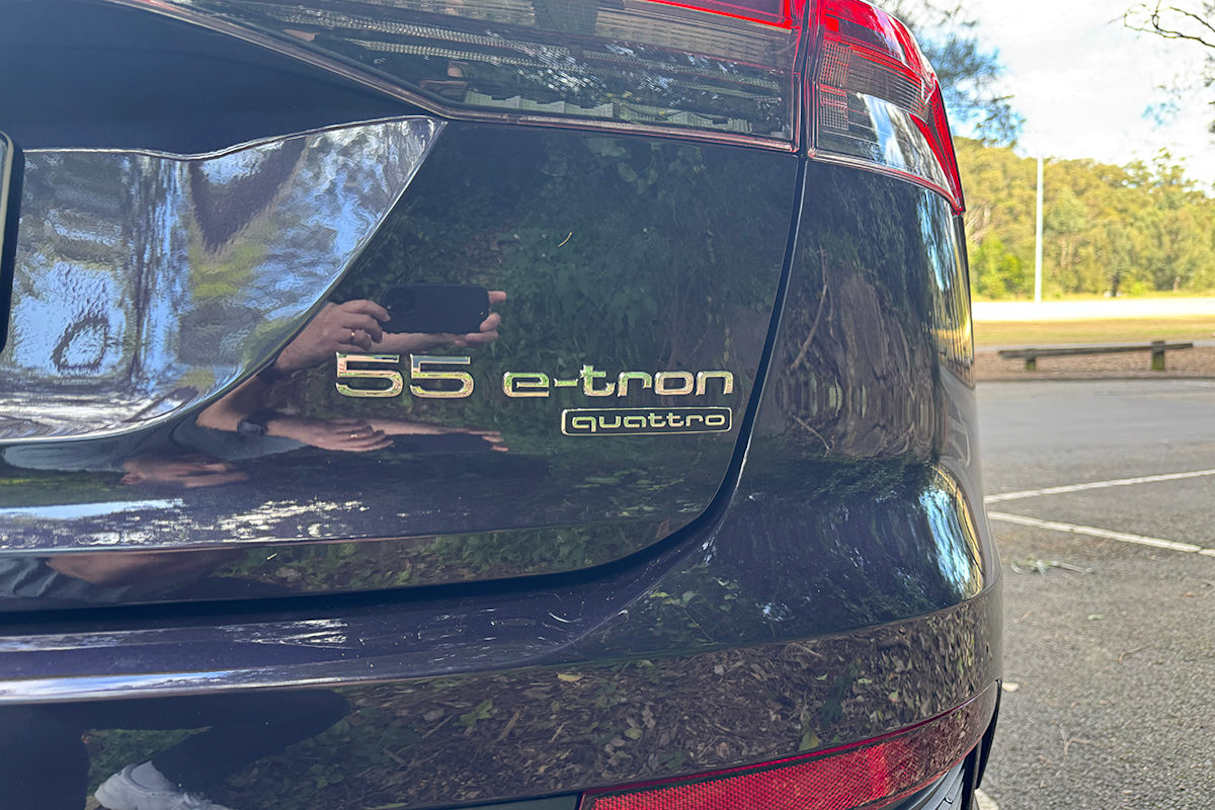 2025 Audi Q4 55 e-tron. (image: Dom Tripolone)