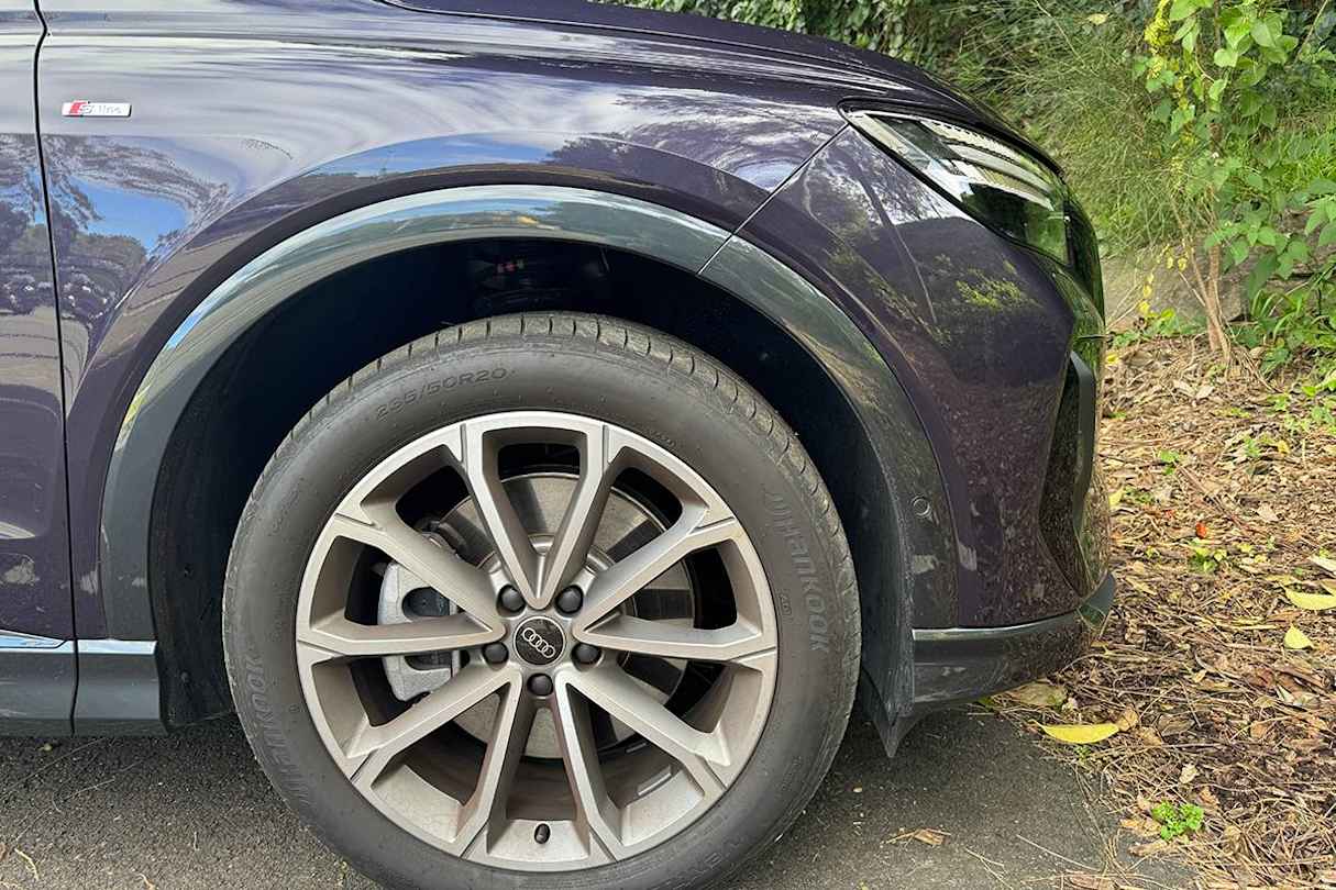 2025 Audi Q4 55 e-tron. (image: Dom Tripolone)