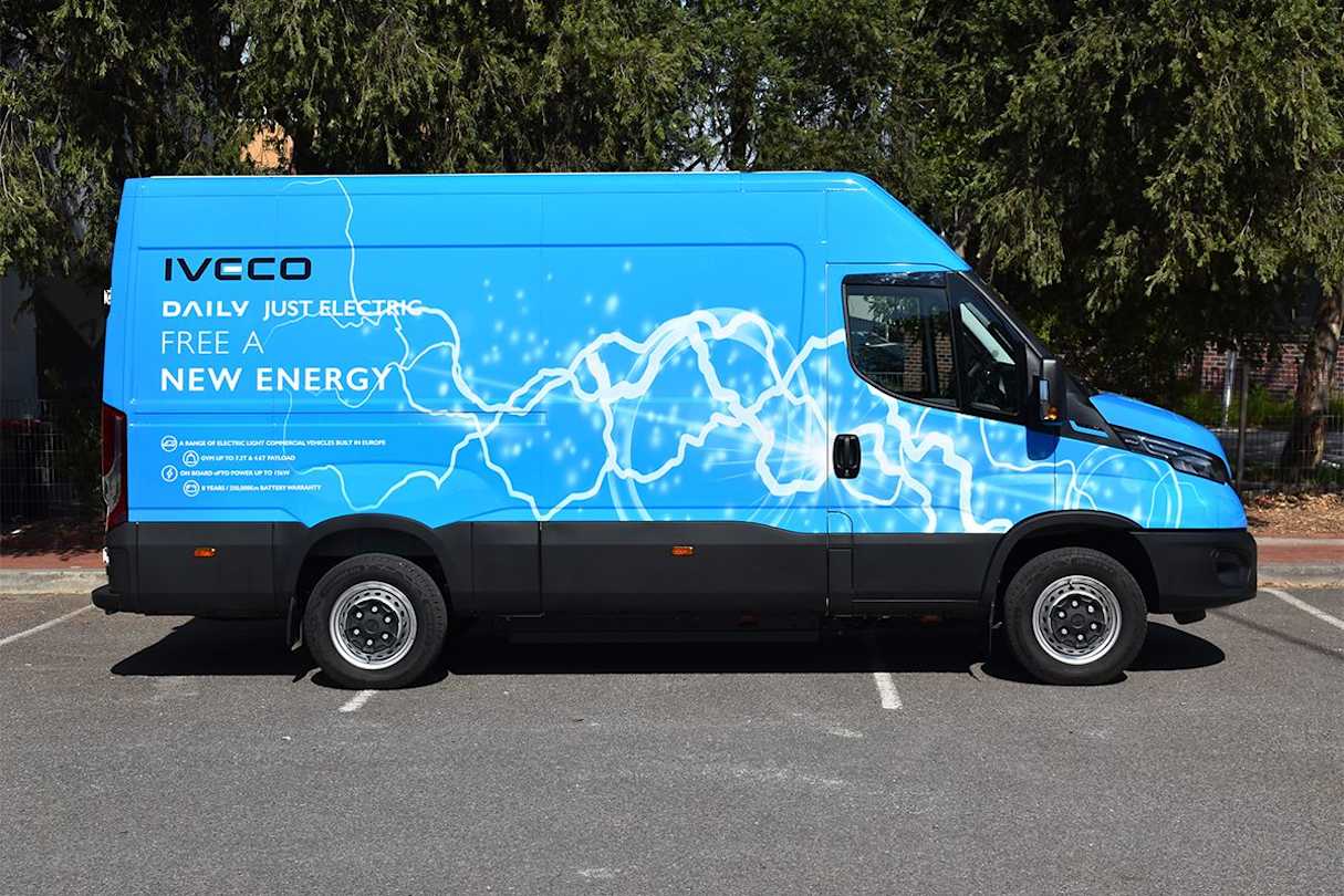 2025 Iveco eDaily van (Image: Mark Oastler)