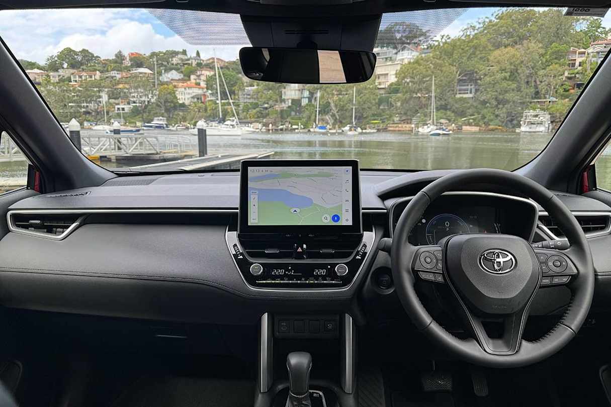 2025 Toyota Corolla Cross GXL Hybrid FWD. (Image: Dom Tripolone)