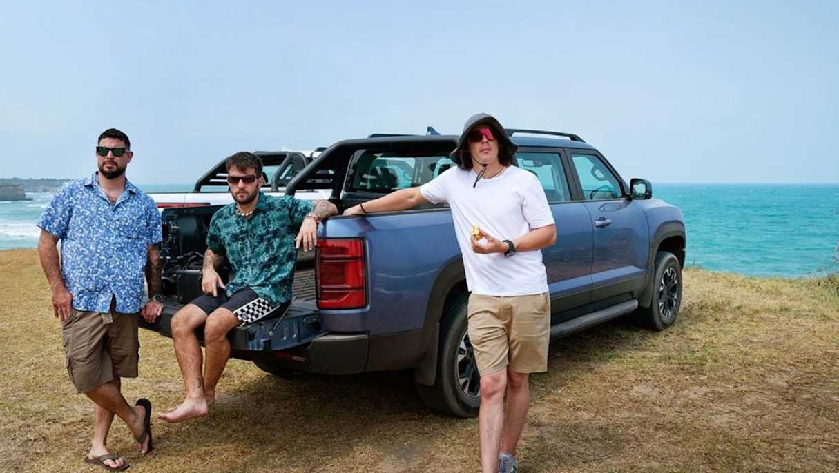 Proving the BYD Shark is road-trip capable.