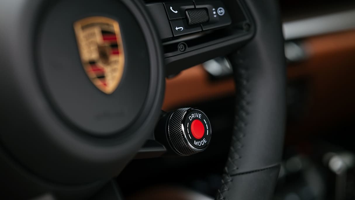 Steering wheel remains a 911 high point.