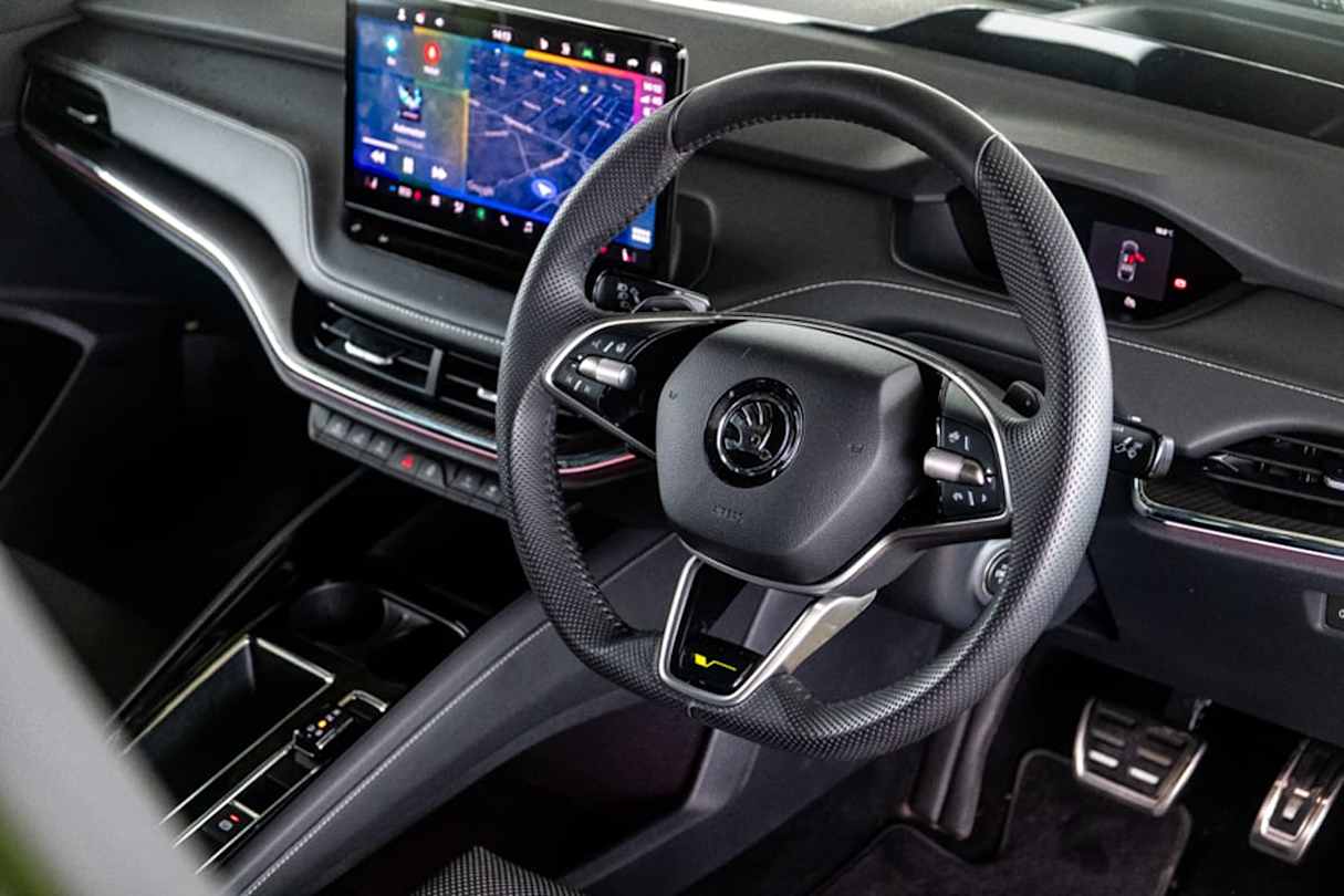 2025 Skoda Enyaq RS (image: John Law)