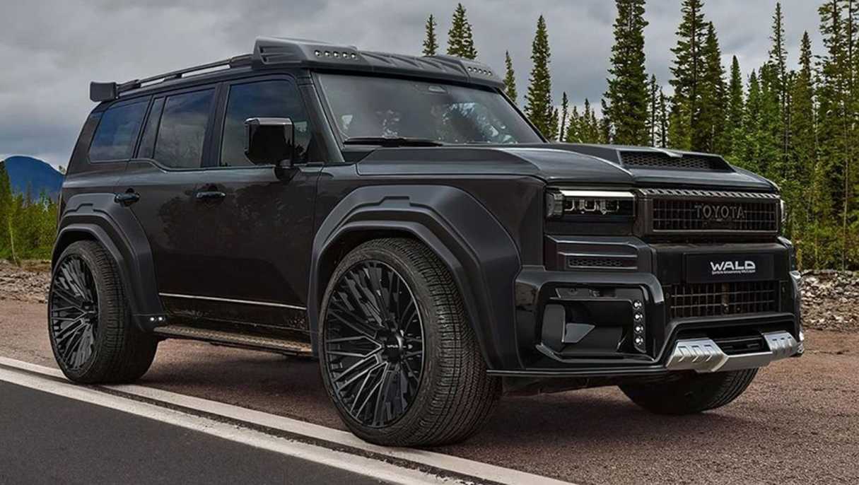 2025 Wald Toyota Prado on-road render (Image: Instagram/Wald Tuning)
