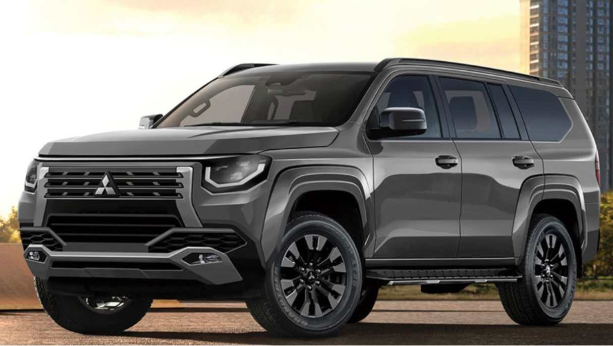 2026 Mitsubishi Pajero render. (image: Best Car Web)