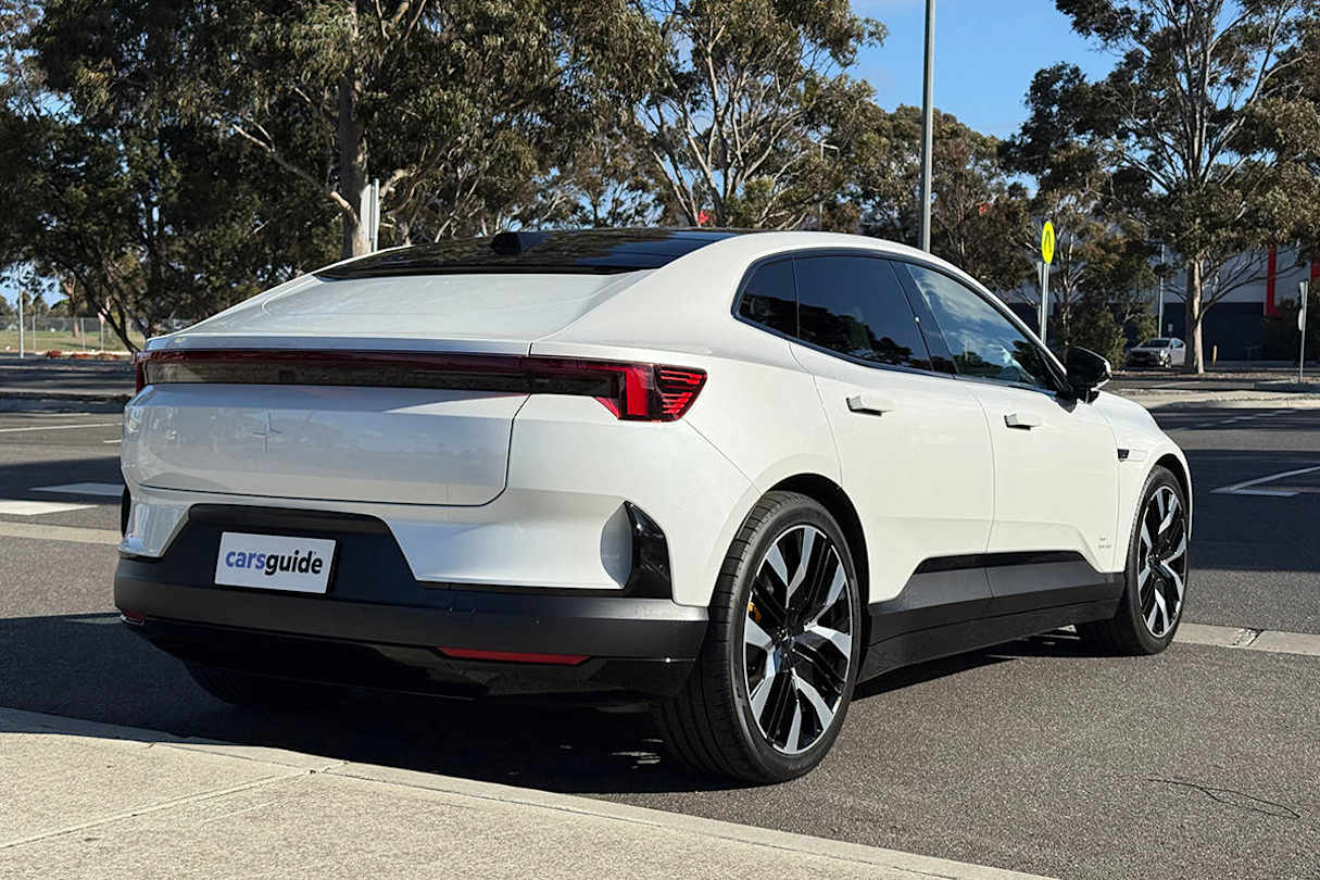 2026 Polestar 4 Dual motor Long range Performance (image: Justin Hilliard)